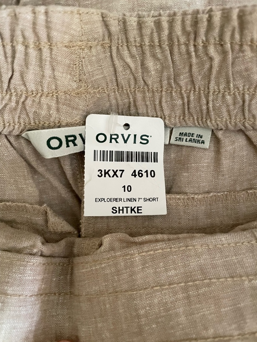 NWT Orvis Linen Shorts Size 10/30” - Picture 5 of 7